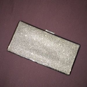 Silver Formal Dress Clutch